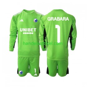 FC Copenhagen GRABARA 1 Torwart Kinder Fourth Trikotsatz 2023/24 Langarm
